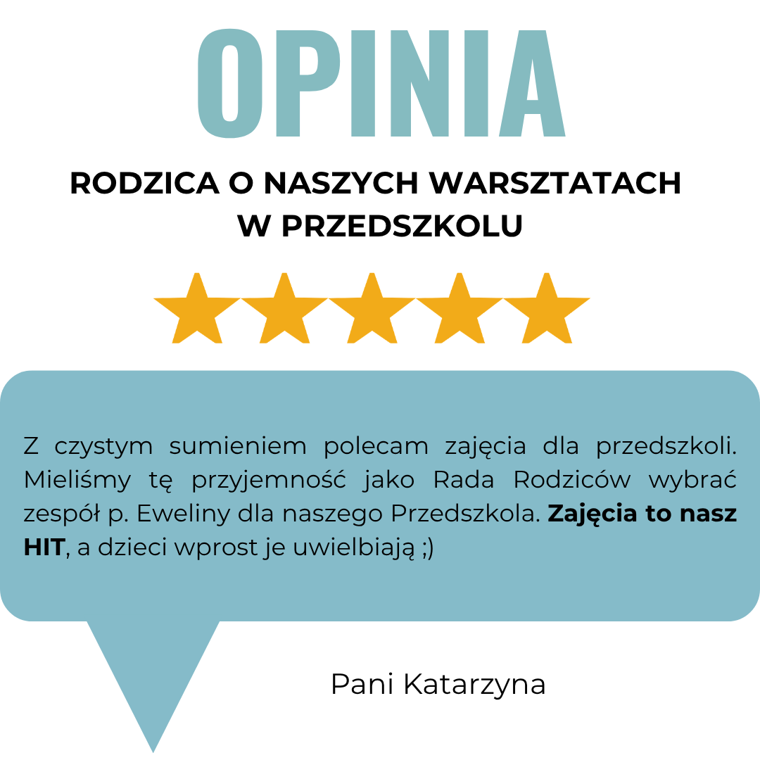 opinia rodzica o zajęciach TUS w Łodzi