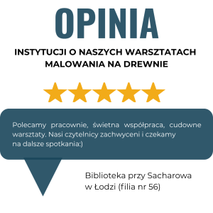 Zamów Warsztaty Artystyczne (Malowanie na Drewnie) | Łódź