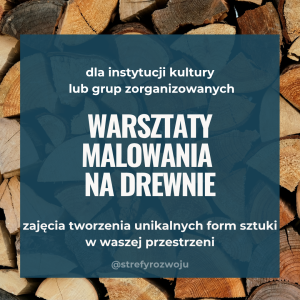 Zamów Warsztaty Artystyczne (Malowanie na Drewnie) | Łódź