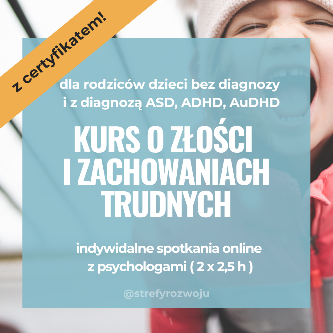 kurs psychoedukacyjny o złosci dla rodziców